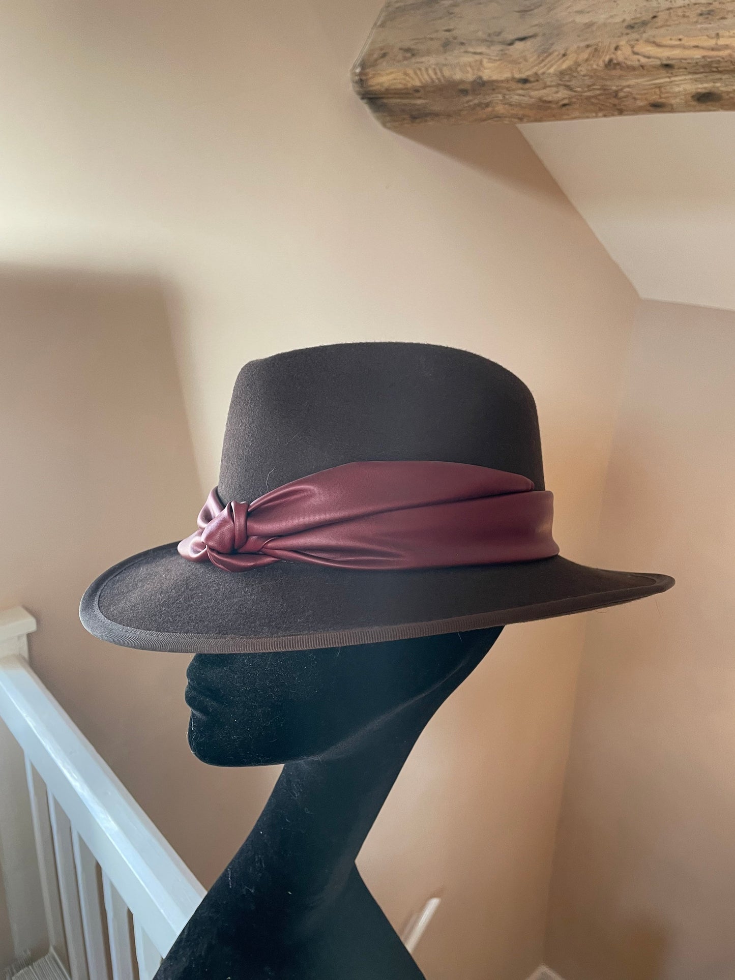 Chocolate Fedora Hat