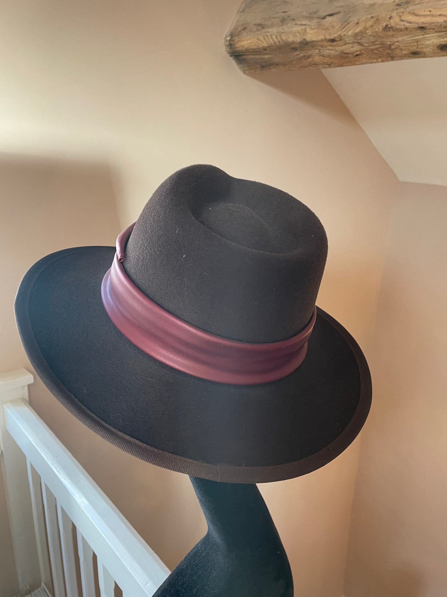 Chocolate Fedora Hat